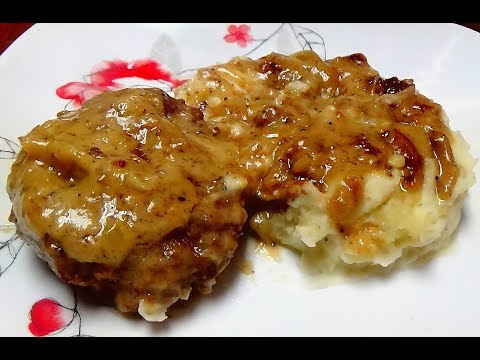 The Most Delicious Hamburger Steak with Onion Gravy - Southern Dish - Simple but Oh So Good - UC9gTYxmSL9vdleWEenTfpAg