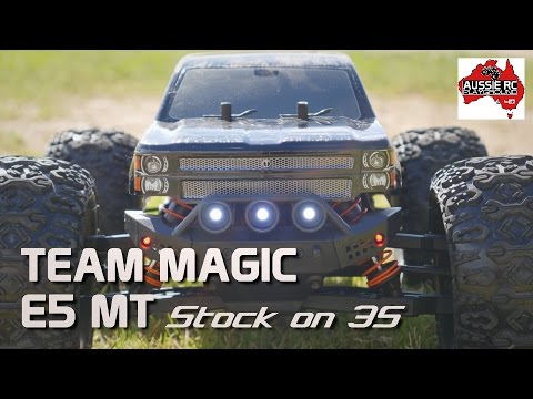 Team Magic E5 Monster Truck on 3S Stock - UCOfR0NE5V7IHhMABstt11kA