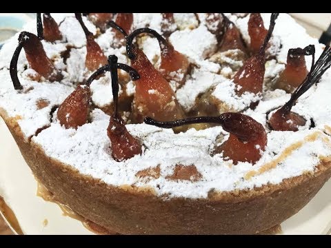 Torta crumble de peras en almíbar - UCb8W2JPNwMtV4xA0LFb3LUw