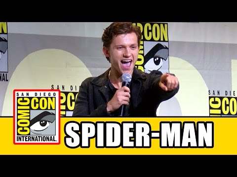 SPIDER-MAN HOMECOMING Comic Con Panel - Tom Holland, Zendaya, Laura Harrier, Tony Revolori - UCS5C4dC1Vc3EzgeDO-Wu3Mg