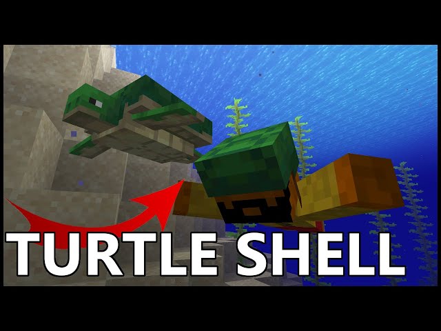 How to make Turtle shell in Minecraft
