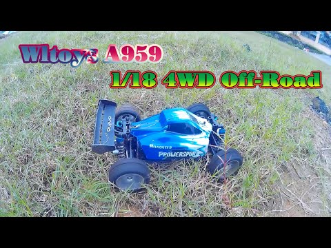 [Unboxing - Test] Wltoys A959 Rc Car 1/18 2.4Gh 4WD Off-Road Buggy - UCFwdmgEXDNlEX8AzDYWXQEg