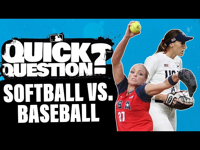 Why Do Females Play Softball Instead Of Baseball?