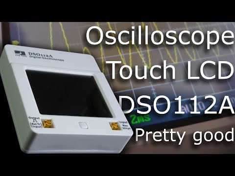 This touch screen cheaposcope is actually good! DSO112A Oscilloscope - UC1O0jDlG51N3jGf6_9t-9mw