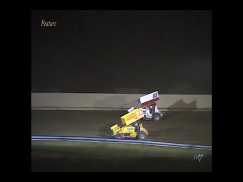 410 Sprints - Hartford Speedway Park 9.1.2000 - dirt track racing video image