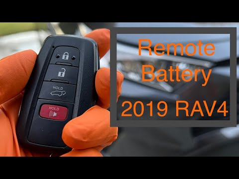 Come Si Sostituisce La Batteria Del Telecomando Della Toyota RAV 4