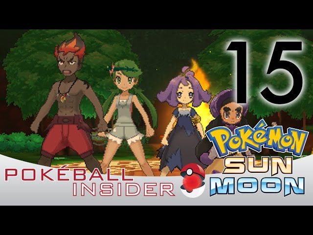 Chapter 15: Pokemon League - Pokemon Sun Moon Walkthrough