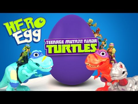 Ninja Turtles Superhero Play-Doh Surprise Egg with Half Shell Heroes Toys Unboxing by KIDCITY - UCCXyLN2CaDUyuEulSCvqb2w