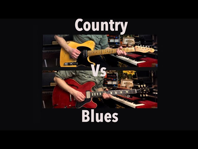 A Compare and Contrast of Blues and Country Music