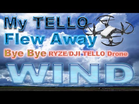 My RYZE/DJI TELLO Drone Flew Away!  Gone With The Wind - UCm0rmRuPifODAiW8zSLXs2A