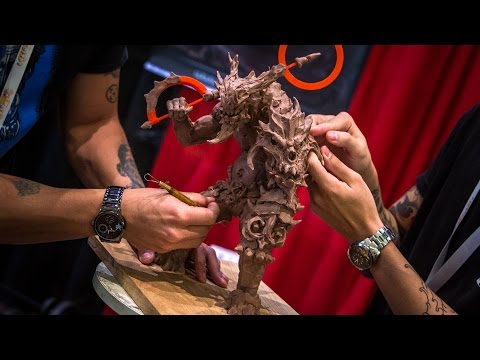 Sculpting Creatures at Designer Con 2015! - UCiDJtJKMICpb9B1qf7qjEOA