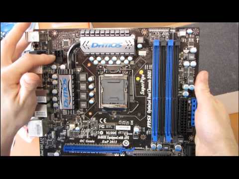 MSI P55-GD85 Core i5 SLI USB3.0 SATA3 Motherboard Unboxing & First Look Linus Tech Tips - UCXuqSBlHAE6Xw-yeJA0Tunw