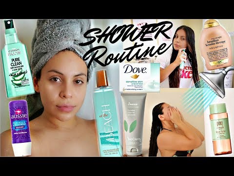 SHOWER ROUTINE: FEMININE HYGIENE, HAIR CARE, SKINCARE + MORE! | JuicyJas - UCqTR5f7YkGro3cPv23SqcqQ