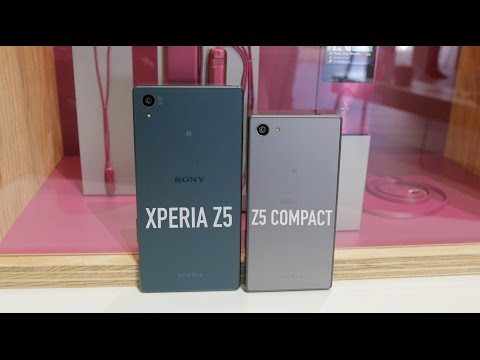 Sony Xperia Z5 and Z5 Compact Hands On and Impressions! - UCGq7ov9-Xk9fkeQjeeXElkQ