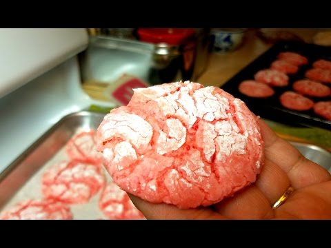 Cake Mix Cookie Recipe | Crinkle Cookie Recipe | Strawberry Cookie Recipe - UCehYu6vFoOvu1MVPW24pUbQ