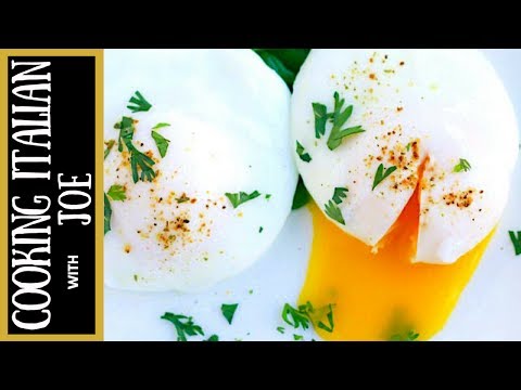 How to Poach am Egg Cooking Italian with Joe - UCmwf656_nAjxFGxfC6Yw0QQ