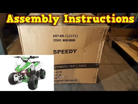 Quad 125 / 110cc - Unboxing - Full Assembly - Instructions Speedy RG7 from Nitro Motors - UCjmGnctv7sAks8Dx4cNB4hQ