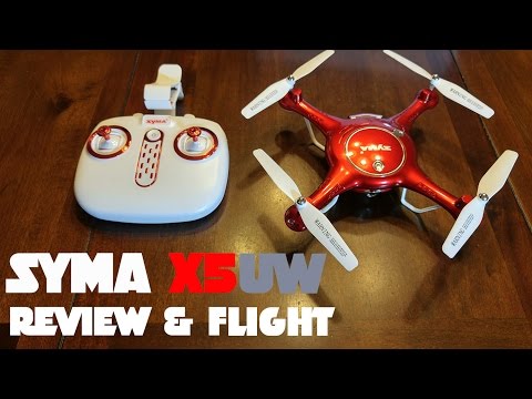 Syma's NEWEST!! X5UW FPV 720HD Altitude Hold Quadcopter Review & Flight - UC-fU_-yuEwnVY7F-mVAfO6w