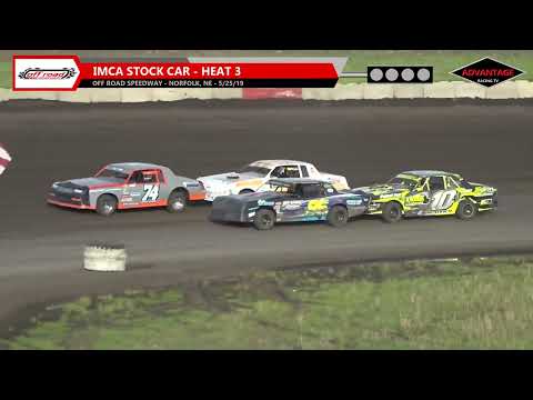 Stock Car &amp; 2-Man Cruiser |  Off Road Speedway | 5-25-2019 - dirt track racing video image