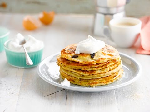 Alpro Recipe - Amazin Raisin Pancakes