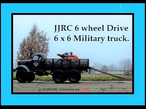 R/C, 6 Wheel Drive, JJRC Military 6x6 Transporter Truck for fun! - UCvPYY0HFGNha0BEY9up4xXw
