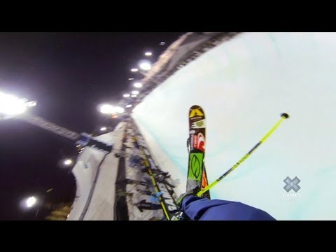 GoPro: David Wise Ski Pipe Victory Lap -- Winter X Games 2013 Aspen - UCqhnX4jA0A5paNd1v-zEysw