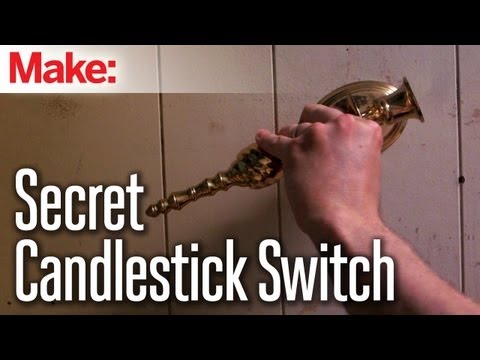 DIY Hacks & How To's: Secret Candlestick Switch - UChtY6O8Ahw2cz05PS2GhUbg