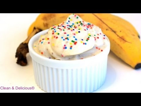 Clean & Delicious® Banana Ice Cream - UCj0V0aG4LcdHmdPJ7aTtSCQ