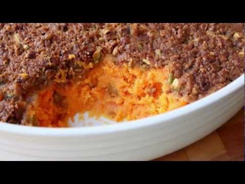 Sweet Potato Casserole with Pistachio Crust - Thanksgiving Sweet Potato Casserole Side Dish Recipe - UCRIZtPl9nb9RiXc9btSTQNw