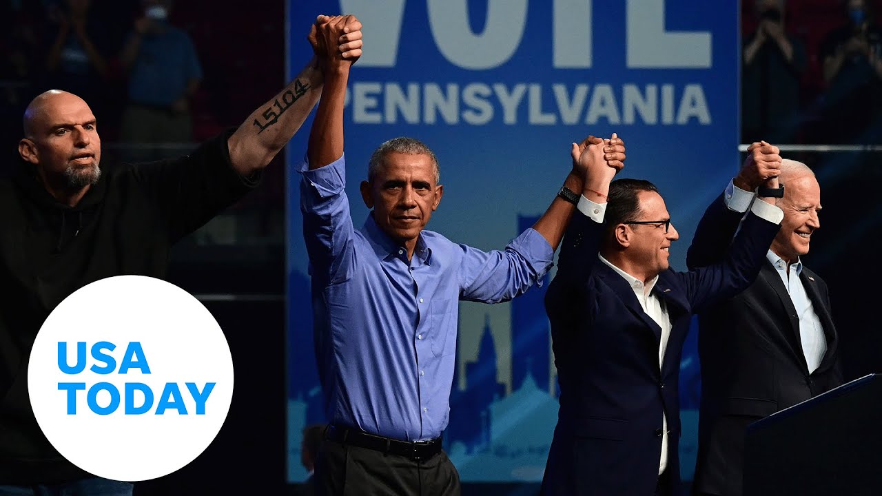 Barack Obama, Joe Biden stump for Pennsylvania Democratic candidates | USA TODAY