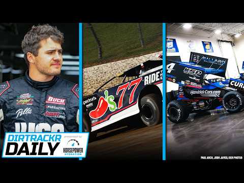 No Tanner Holmes! Late model stars swap rides. Kasey Kahne back. Macedo's struggles, and more! - dirt track racing video image
