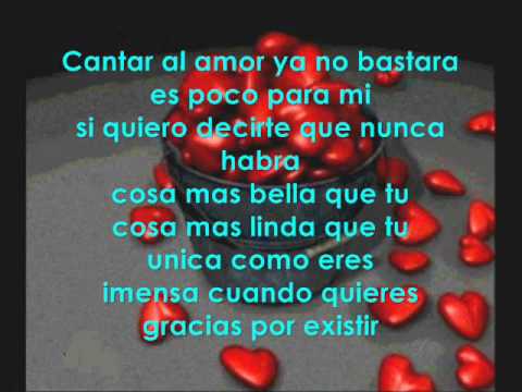 gracias por existir con letra - UChnNImo7x0vhCb06nCY4ErA