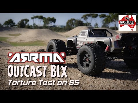 ARRMA OutCast BLX Torture Testing on 6S - UCOfR0NE5V7IHhMABstt11kA