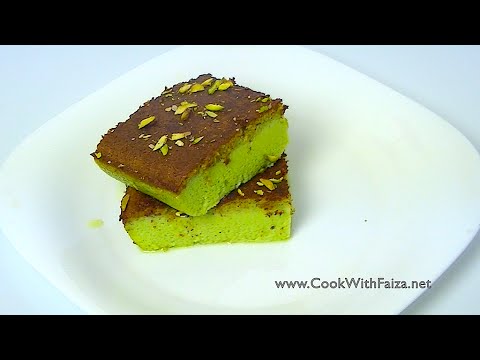 EASY BAKED PISTACHIO PUDDING *COOK WITH FAIZA* - UCR9WXUxcp0bR9OWi5ersIHw