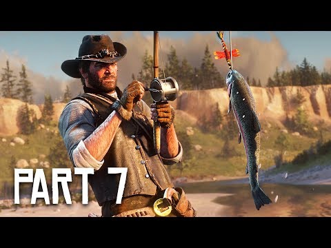 Red Dead Redemption 2 Gameplay Walkthrough, Part 7 - Fishing! (RDR 2 PS4 Pro Gameplay) - UC2wKfjlioOCLP4xQMOWNcgg