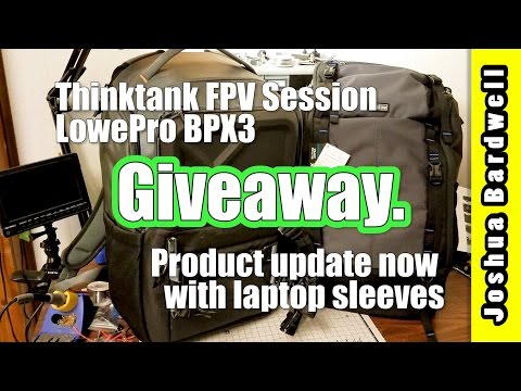 LowePro BPX3 and ThinkTank FPV Session Laptop Sleeve Announcement and Giveaway - UCX3eufnI7A2I7IkKHZn8KSQ