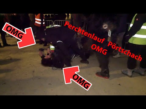 OMG Perchtenlauf Pörtschach läuft aus dem ruder 23 11 2018
