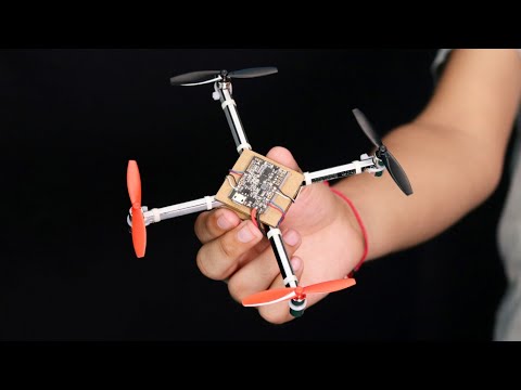 WOW! How to Make a Drone (Quadcopter) out of Pencils - UC92-zm0B8vLq-mtJtSHnrJQ