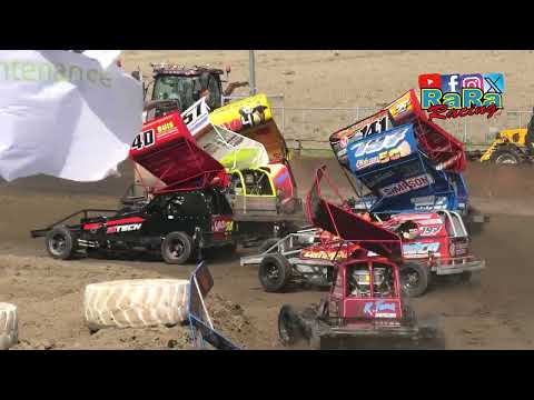 Stockcar F1 heat 2  - Autocross Hallum - zaterdag 30 augustus 2025 - RaRaRacing - dirt track racing video image