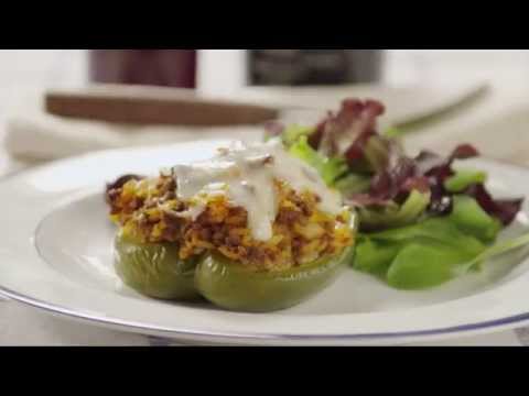 Vegetable Recipes - How to Make Stuffed Green Peppers - UC4tAgeVdaNB5vD_mBoxg50w