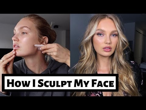 How I Sculpt My Face | Natural Face Lift Routine | Romee Strijd