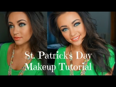 St. Patrick's Day Makeup Tutorial - UCUt0ZA6l_EidUnBFMR9BZig