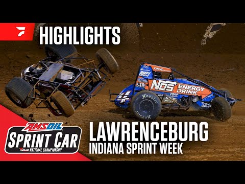 𝑯𝑰𝑮𝑯𝑳𝑰𝑮𝑯𝑻𝑺: USAC AMSOIL National Sprints | Lawrenceburg Speedway | Indiana Sprint Week | 7-30-2024 - dirt track racing video image