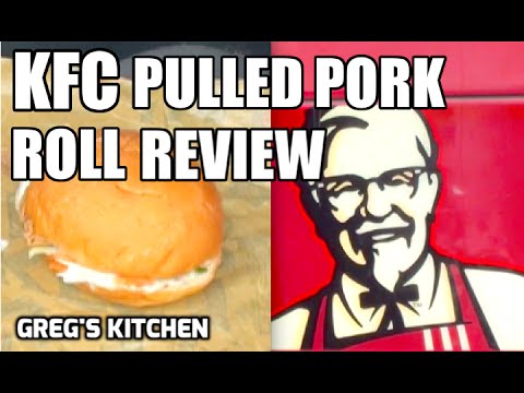 KFC PULLED PORK ROLL REVIEW - Greg's Kitchen - UCGXHiIMcPZ9IQNwmJOv12dQ