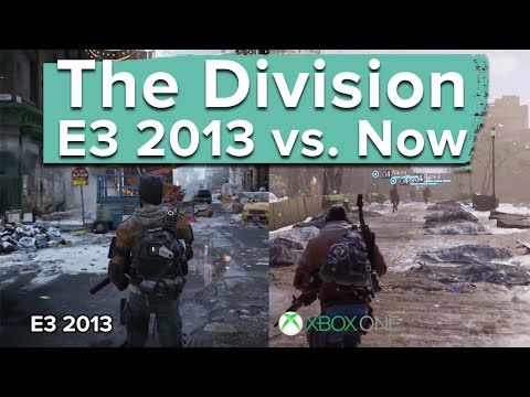 The Division: E3 2013 vs. Now - graphics and gameplay comparison - UCciKycgzURdymx-GRSY2_dA