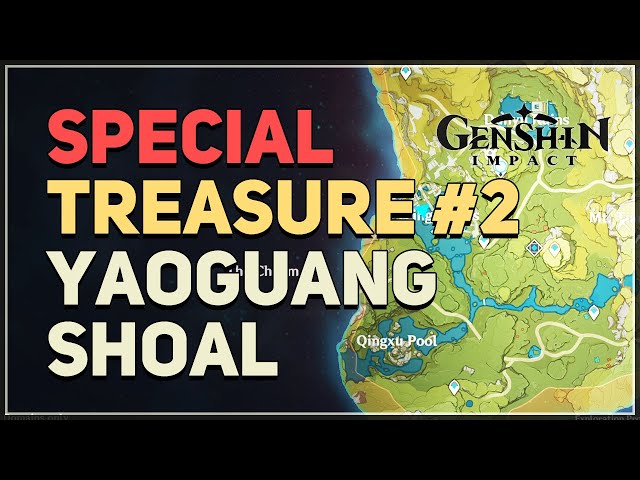 Yaoguang Shoal Special Treasure Location- Genshin Impact