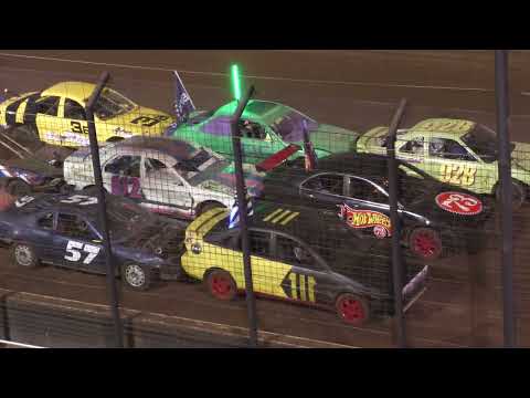 Perris Auto Speedway NOD 4 cylinder Main Event 6-11 -22 - dirt track racing video image