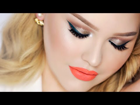 Taupe Smokey Eye with Teal Wing ⋆ Summer Party Makeup - UCzTKskwIc_-a0cGvCXA848Q