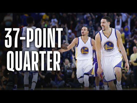 The Time Klay Dropped 37 PTS In One QTR video clip
