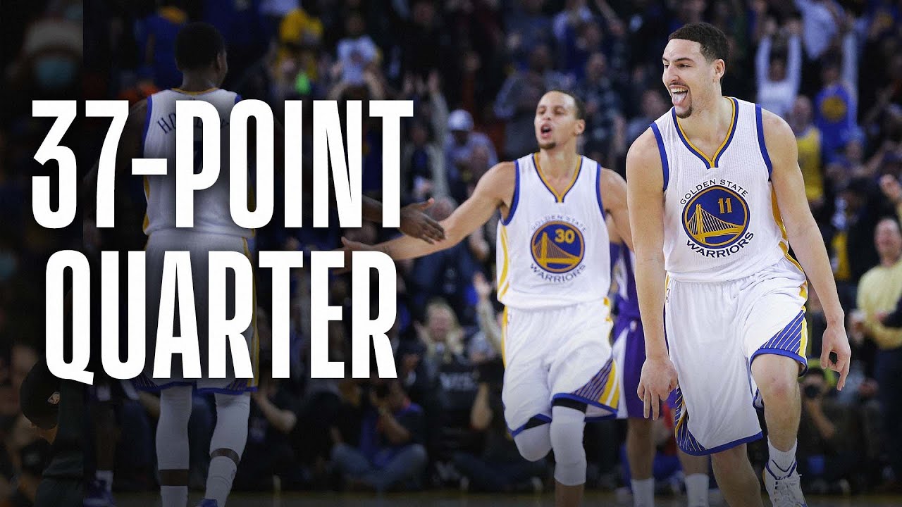 The Time Klay Dropped 37 PTS In One QTR video clip